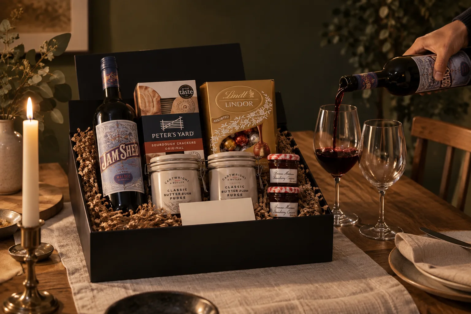 Premium Red Wine & Pantry